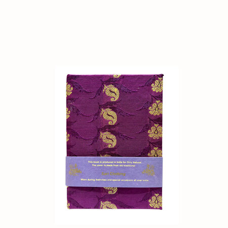 Sari notebook M paars