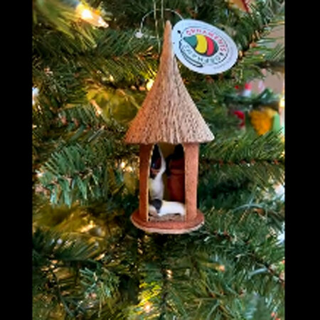 Kerstgroep hanger  hut