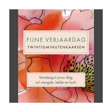 Fijne verjaardag