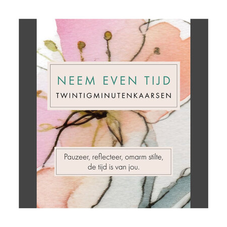 Neem even tijd