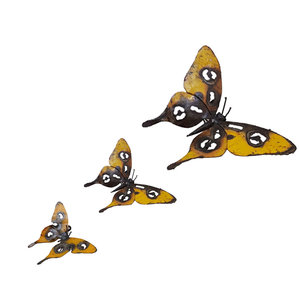 scrapmetal-vlinders-geel