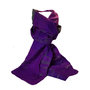 Sjaal gevilt op chiffon paars/lila