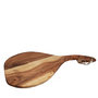 Rustiek houten snijplank peer