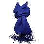 Sjaal  blauw alpaca