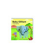 Vingerpopboekje baby olifant