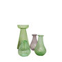 Vaas hyacint groen glas