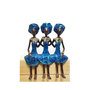 Drie vriendinnen in blauw (8)