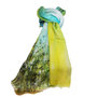 Sjaal zijde digi groen(4)