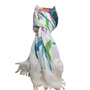 Sjaal bamboe De Chirico wit 01