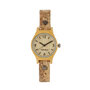 Horloge bamboe S kurk donker (7)