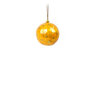 Kerstbal capiz goudgeel 3 cm