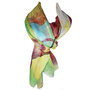 Sjaal aquarel zijde 