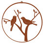 Vogels op een tak eco roest