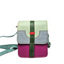 Tas zeegroen fuchsia