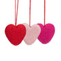 Hanger hart love fuchsia