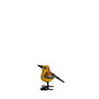 Troostvogel M bruin geel
