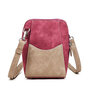 Crossbody LP cerise beige