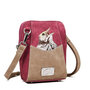 Crossbody LP cerise beige