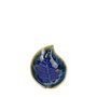 Theeschaaltje blad blauw