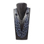 Ketting blauw glaskralen