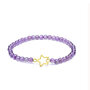 Armband amethist met ster