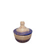 Opbergmand S Blauwe rand