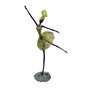 Danseres in groene jurk