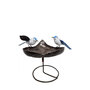 Voederstandaard blauwe vogels