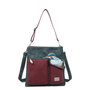 Schoudertas KS blauw paars