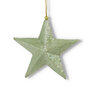 Kerstster capiz celadon