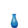 Vaas blauw ribbel