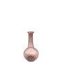 Vaas roze ribbels  