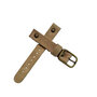 Horlogebandje M beige