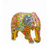 olifant-handbeschilderd-geel-rechts